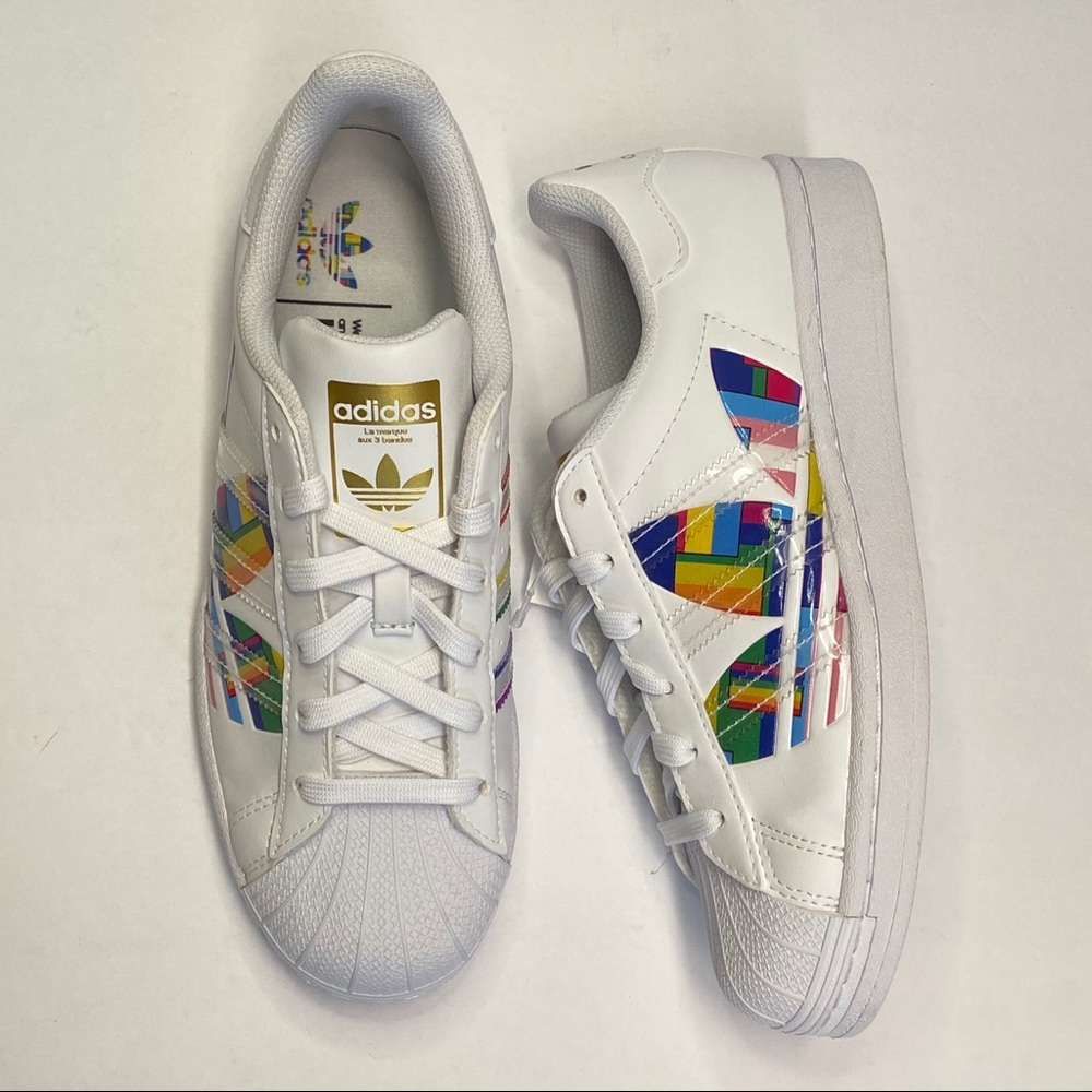 Adidas Superstar Pride Lifestyle Shoes Sneakers